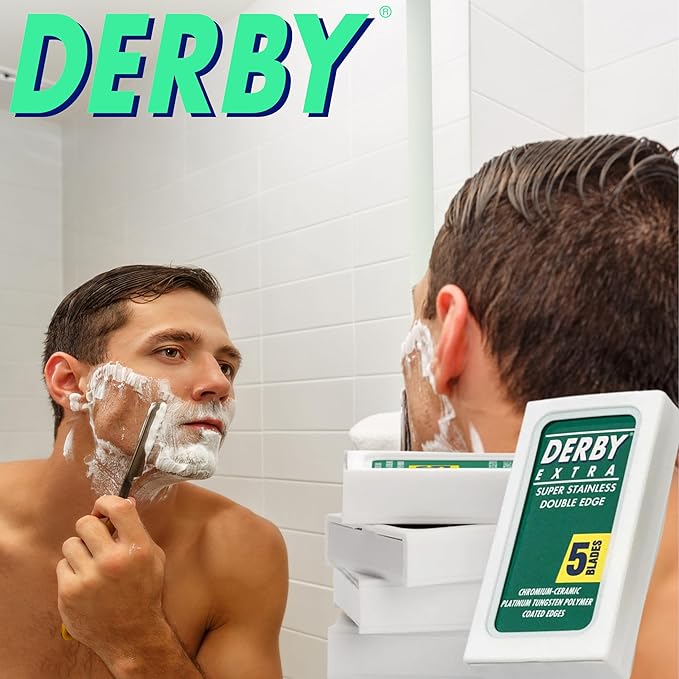 Derby Professional Doble Edge Razor Blades for straight razor (25)