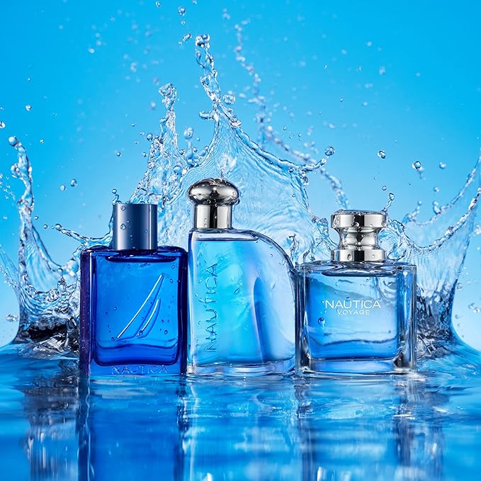 Nautica Oceans Deo Body Spray 6 fl oz (Pack of 1), Notes of Apple, Cyclamen, and Amberwood, Men's Fragrance, Long Lasting, Everyday Fragrance