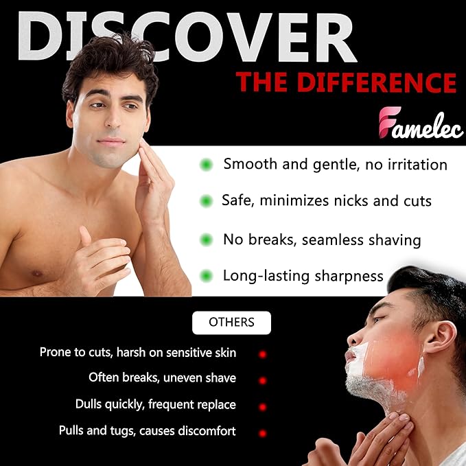 Shaver Replacment Heads for Remington Balder Pro Head Shaver XR7000, Electric Head Shavers for Bald Men Compatible with Remington Replacement Blades, Smooth Shaven Head in Under 2 Minutes