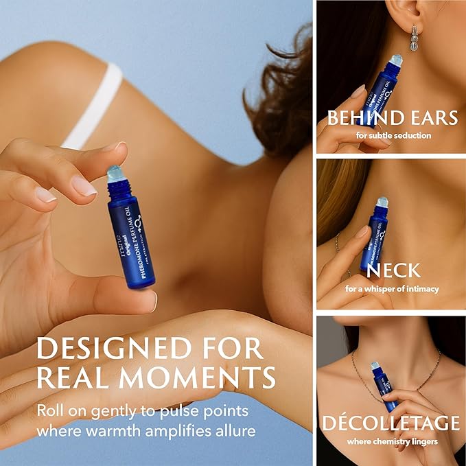 Mine Pheromone Perfumes for Women - Infused with Original Pheromone - Long-lasting, Ideal for Daily Use - Musk, Sandalwood, Fruity, Floral, and Amber Scents - 0.3 fl oz (10 ml)