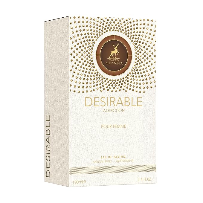 Desirable Addiction by Maison Alhambra for Men - 3.4 oz EDP Spray
