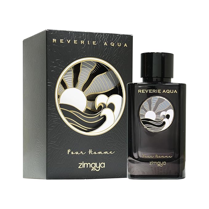 zimaya Reverie Aqua Pour Homme Eau De Parfum, 3.4 Fl. Oz