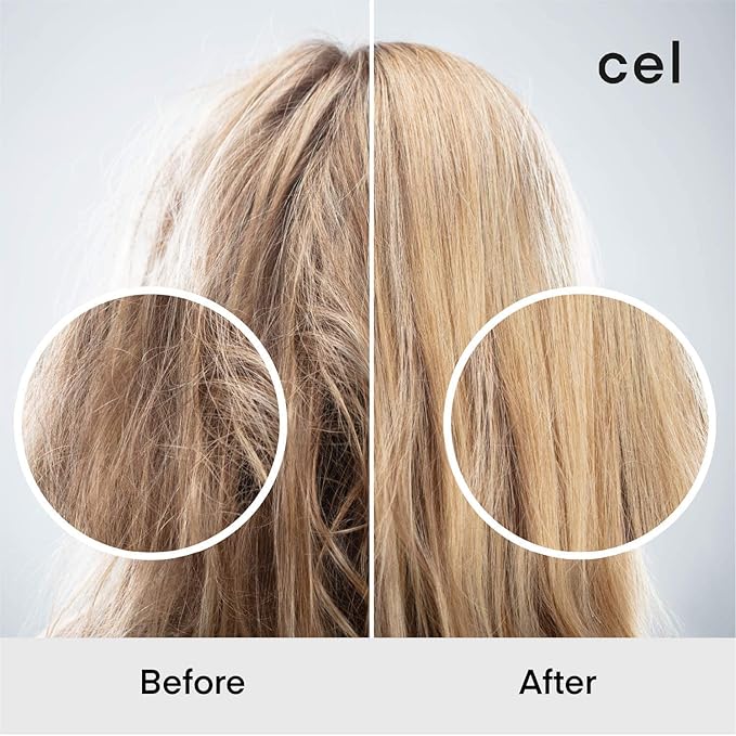 Cel Microstem Natural Hair Thickening Shampoo & Conditioner Set (2 x 8 fl oz) – Stem Cell Anti Thinning Shampoo – Professional Grade Biotin – Sulfate & Paraben Free - Suitable for Men and Women