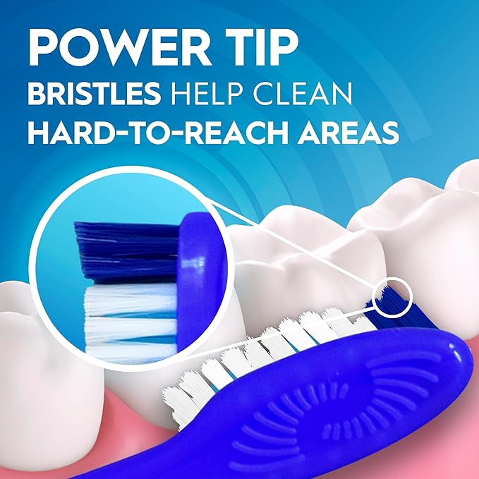 Oral-B Toothbrush Dual Clean, Soft, 6 Count