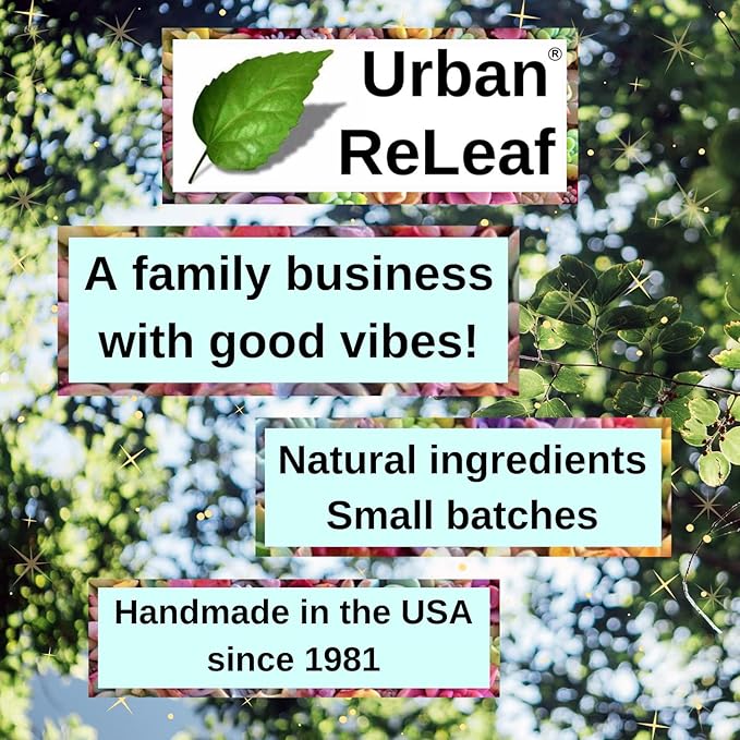 Urban ReLeaf Skin Silk for Men! Heal Dry, Irritated Skin & Overworked Hands. Soothe Shaved Faces, Necks, Heads! 100% Natural, Vegan. Man Dad Fathers Gift