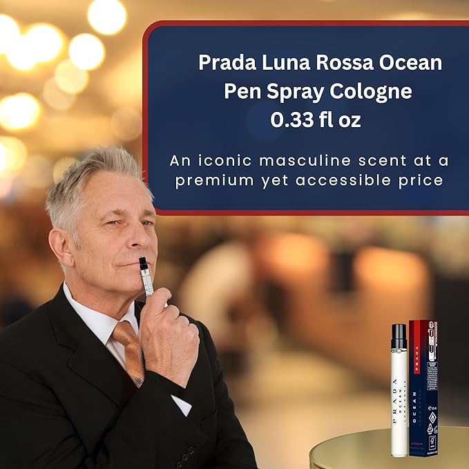 Prada Luna Rossa Ocean Le Parfum Travel Spray 0.33 FL Oz