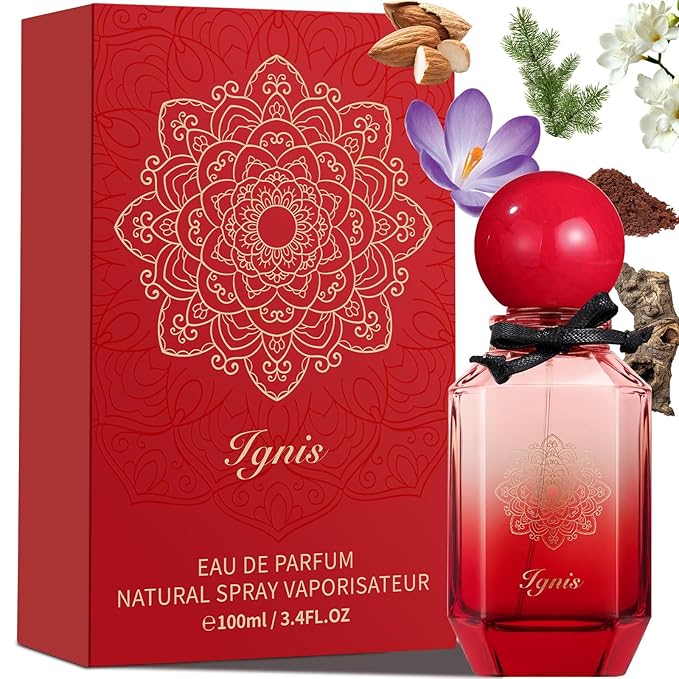 zuofun - Inspired by B.accarat R.ouge 540 - Eau De Parfum - No.9 Spray 3.4 Fl Oz (100ml) - Long-Lasting Perfume For Women & Men, Paraben Free, Vegan, Clean Ingredients, Unisex