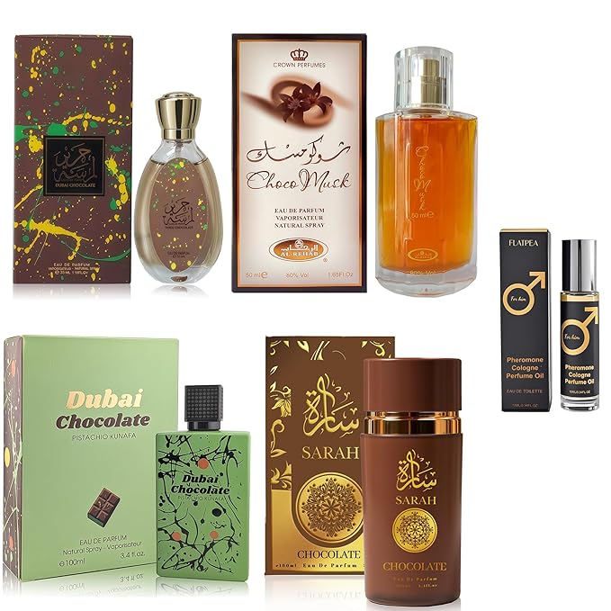 Men's Cologne Gift Set - Variety Pack of 4 Long Lasting Fragrances with 10ml Pheromone Cologne for Men Kit EDP/EDT (Combo H)