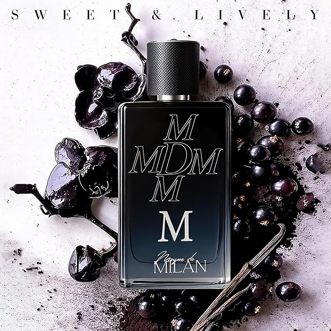 MDM, Men’s Cologne with Mysterious Charm, Long Lasting EDP Fragrance, Cool Water Scent, Premium Perfume for Daily Use, 3.4 Fl Oz