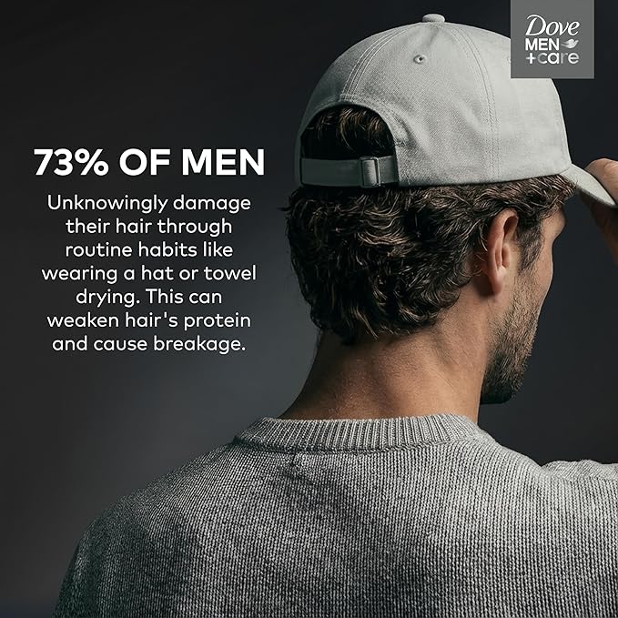 DOVE MEN+CARE 2-in-1 Shampoo + Conditioner Anti-Dandruff 1 ct to Improve Scalp Health, with Pyrithione Zinc, 18 oz