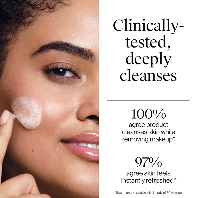 Neutrogena Fresh Foaming Facial Cleanser, All-In-One Makeup Remover Face Wash for Nor-mal to Oily Skin Deeply Cleanses & Removes Waterproof Makeup, Soap-Free, Non-Comedogenic, 8.5 fl. oz
