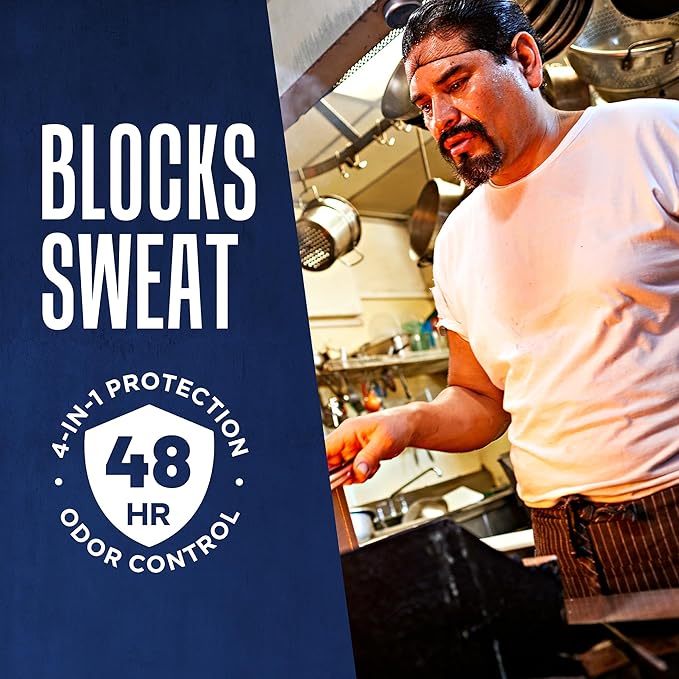 Right Guard Sport Unscented Antiperspirant & Deodorant Spray - 4-in-1 Protection Spray Deodorant For Men, Blocks Sweat, 48-Hour Odor Protection, Quick-Drying, & Long-Lasting, 6oz (3 Pack)