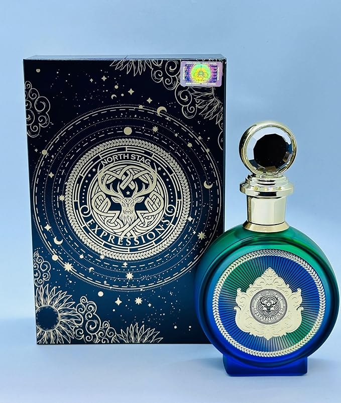 Paris Corner | North Stag Expressions I UN Extrait de Parfum 100ml | Luxury Perfume for Men | Bold & Sophisticated Scent with Pineapple, Cucumber, Patchouli, Musk & Vanilla | Premium Perfume Spray