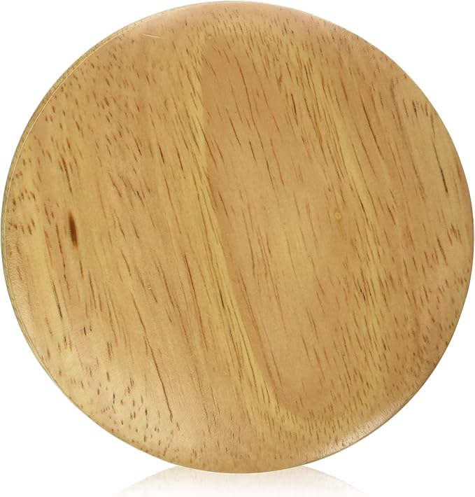 Kingsley Natural Wood Shave Shaving Bowl with Lid