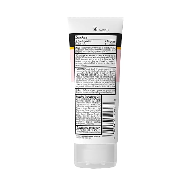 Neutrogena Pure & Free Baby Mineral Sunscreen Lotion with Broad Spectrum SPF 50 & Zinc Oxide, Water-Resistant, Hypoallergenic & Tear-Free Baby Sunscreen, 3 fl. oz, 3 pk