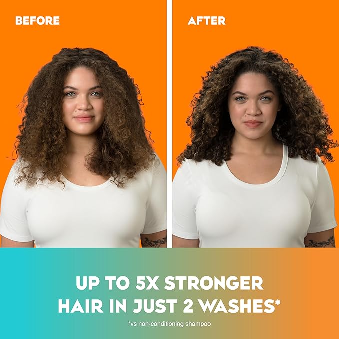 OGX Curly Hair Shampoo, 13 fl oz, Pack of 2 | Coconut Oil | Curl-Defining | Hydrating | Sulfate-Free