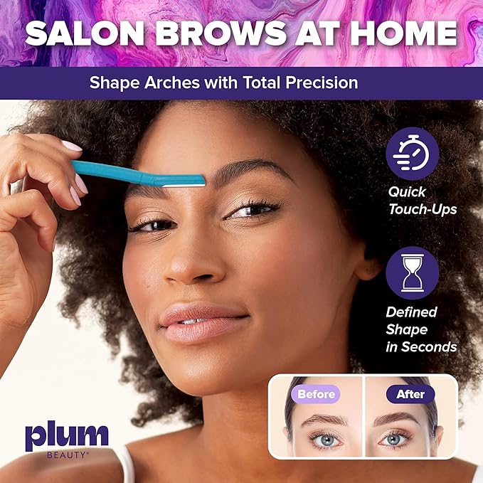 Face Razors Women, Eyebrow Razor & Brow Shaper, Microblades for Facial Hair, Eye Brow Shaver, Dermaplane Razor Women Face, Beauty Razors, Eyebrow Blades