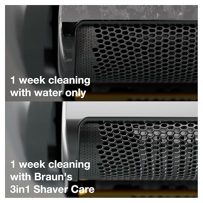 Braun Clean & Renew Refill Cartridges CCR, Replacement Shaver Cleaner Liquid Solution for Clean&Charge System, Pack of 10