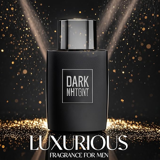Men's Cologne Dark Knight- Eau De Toilette Spray Perfume Fresh Scent 3.4 Fl Oz Daily Used