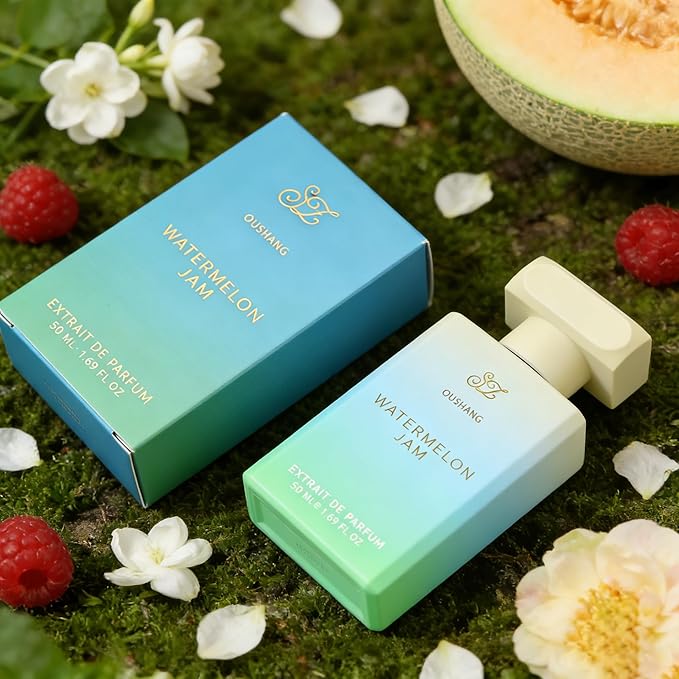 Watermelon Jam Perfume for Women and Men, Juicy Watermelon Fruity Scent, Fresh Sweet Summer Fragrance, Long Lasting Extrait de Parfum
