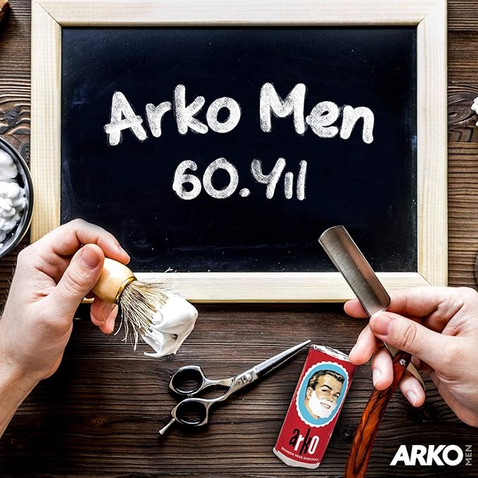 Arko Shaving Soap Stick, 70 Gram