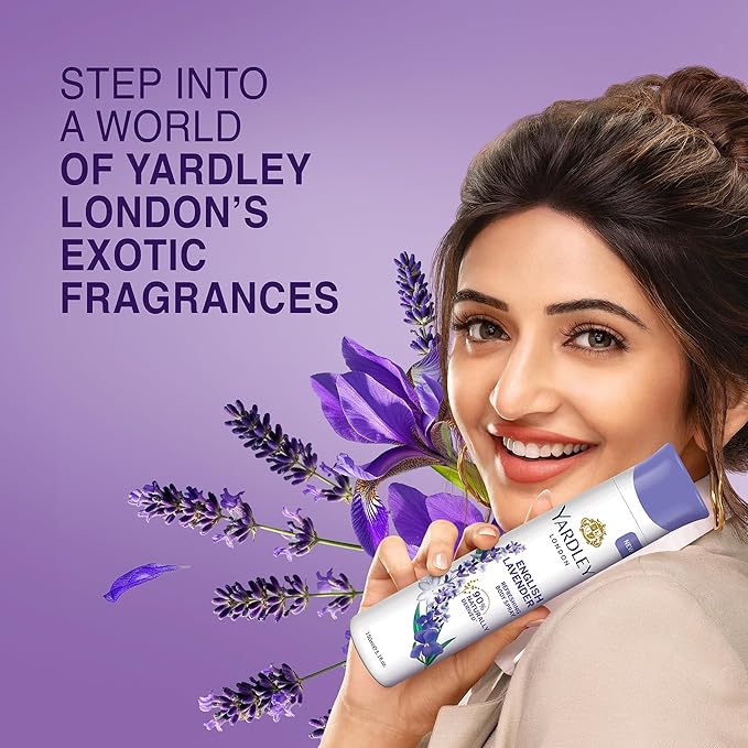 Yardley London Referishing Body Spray English Lavender 150ml