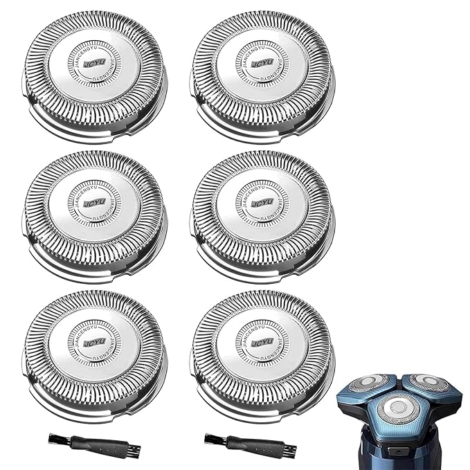 SH70/71 Replacement Heads Compatible with Philips Norelco Series 7000, Replacement Blades Compatible with Philips Electric Shaving Series 7000 S7311 S7370 S7530