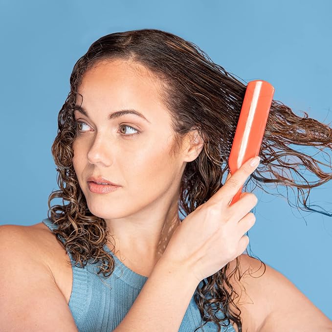 Big Hair Tools, Carbon Styling Brush, Withstand High Heat, Reduce Static for Curly, Wavy, Long, Thick Hair