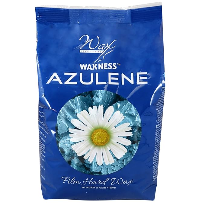 Waxness Wax Necessities Film Hard Wax Beads Azulene 2.2 Pound
