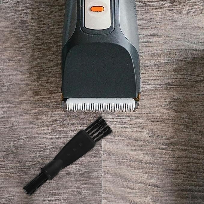FRCOLOR 20 Pcs Double-head Razor Cleaner Brushes Plastic Clipper Cleaning Brushes for Electric Shaver and Trimmer Detail Cleaning in Barber and Personal Grooming