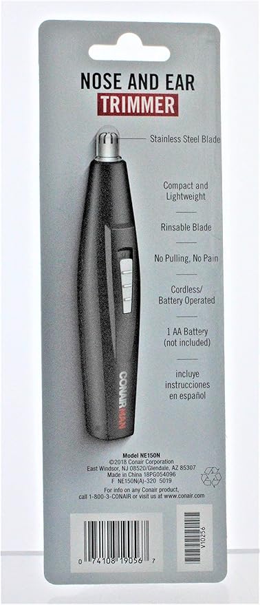 Conair Nose and Ear Hair Trimmer (Pack of 2)