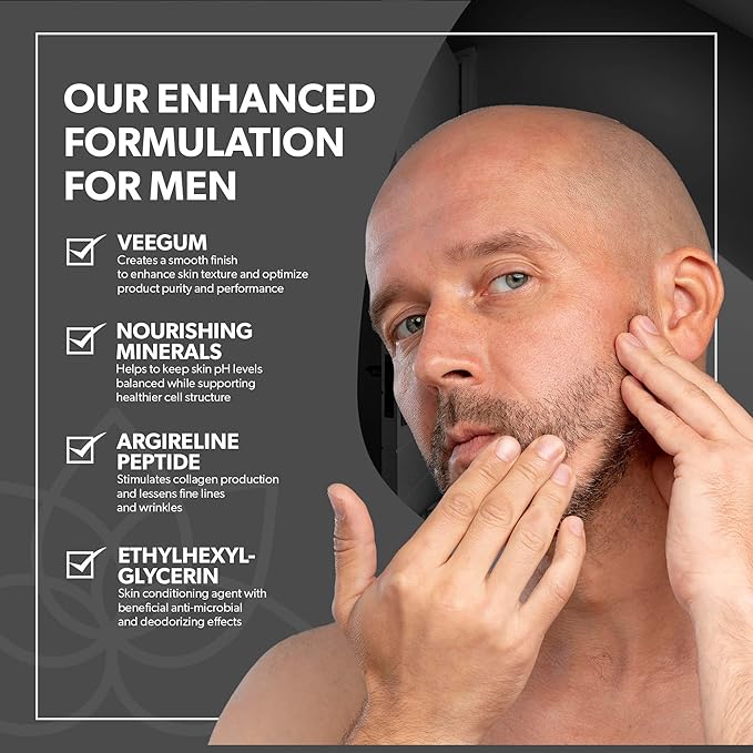 Beverly Hills Mens Instant Facelift and Eye Serum Treatment for Dark Circles, Puffy Eyes, and Wrinkles