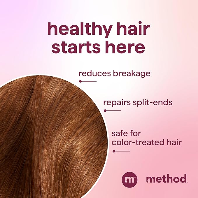 Method Volumizing Conditioner, Pure Peace – for Thicker, Fuller Looking Hair and Safe for Color-Treated Hair – Sulfate-Free, Paraben-Free and Cruelty-Free – 13.5 oz, Pack of 3