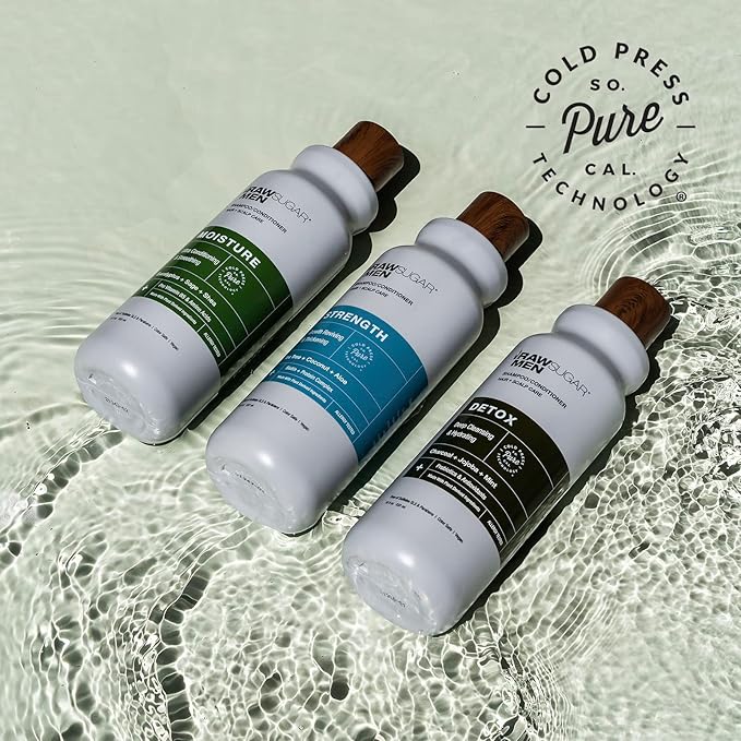 Men's 2-in-1 Shampoo & Conditioner | Detox: Deep Cleansing & Hydration | Charcoal + Jojoba + Mint | 18 fl oz