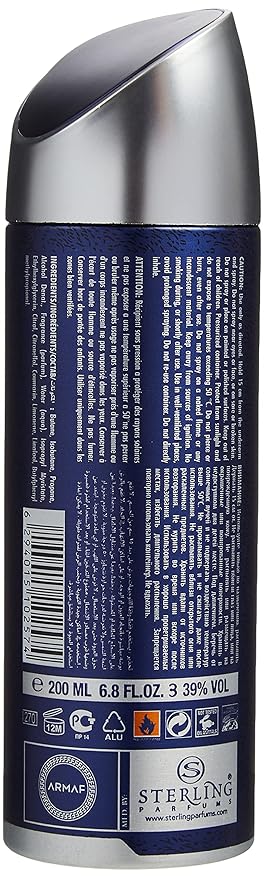 Armaf Voyage Blue Deodorant Body Spray For Men 200 ML