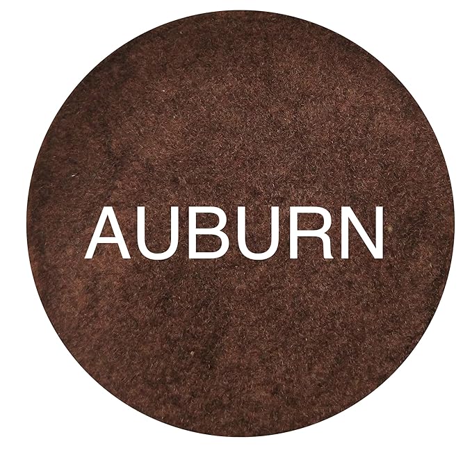 VELO Hair Building Fibers for Thinning Hair –AUBURN Hair Fibers for Men & Women – Covers Bald Spots, Hairline Powder, Hair Thickening Fibers – Hair Filler Powder for Fuller-Looking Hair – 30g