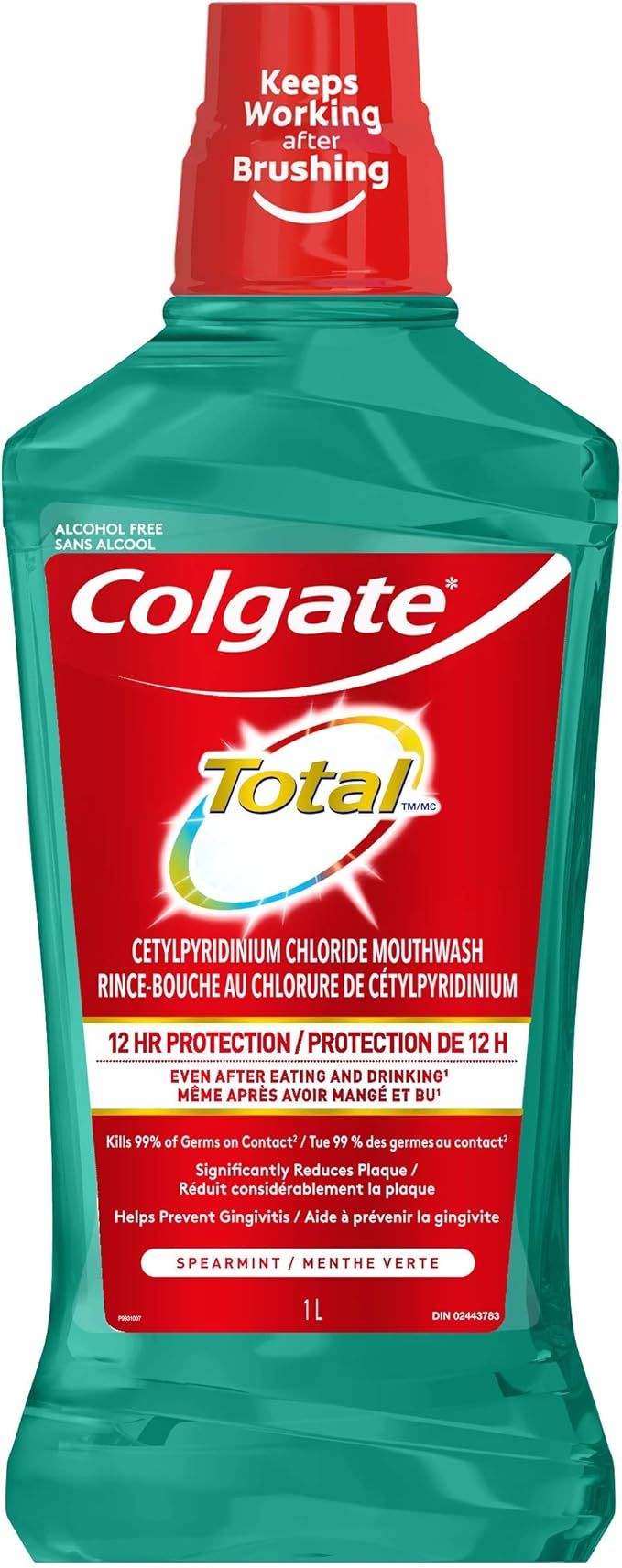 Colgate Total Advanced Pro-Shield Mouthwash, Spearmint 33.8 oz