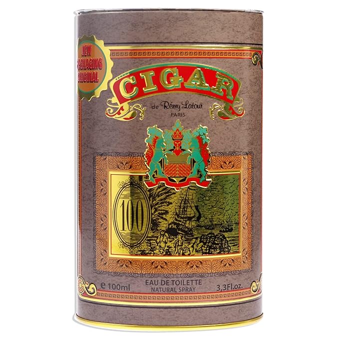 Remy Latour Cigar For Men Eau De Toilette Spray, 3.3 Ounces