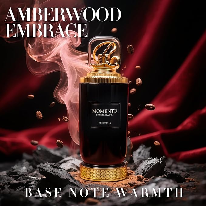 Riiffs Momento Luxury Cologne for Men - Lavender & Oud Aromatic Elixir-100ml Eau de Parfum - Long Lasting - Versatile Signature - Elite Gift (Momento)