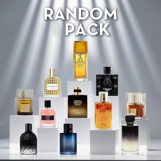 Cologne for Men Eau De Toilette Natural Spray Multi Scent Perfume 100 ML(Random 4PCS)