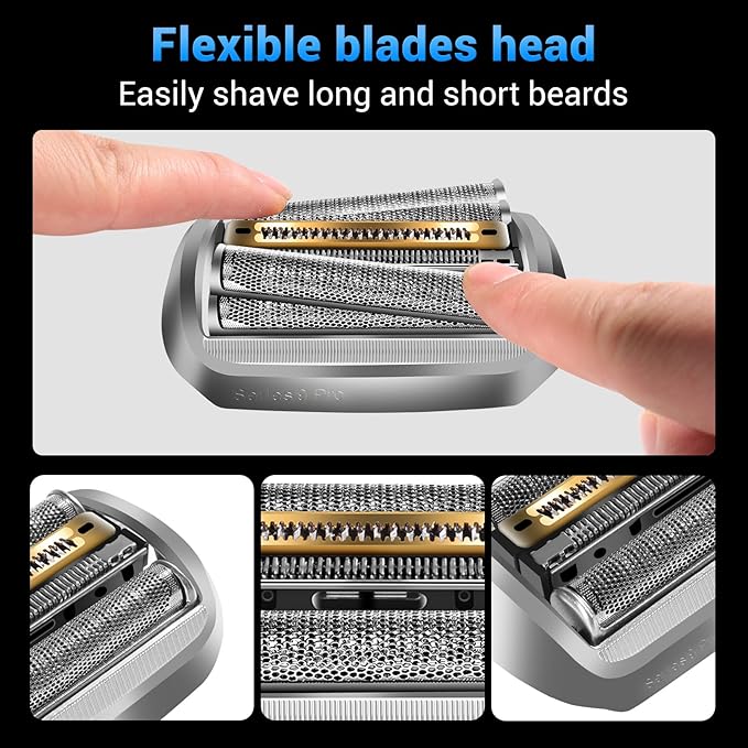 94M Replacement Heads Compatible with Series 9 Electric Shaver Replacement blades,for s9 Sport Replacement Head and Series 9 Pro Electric Razors 9290cc,9291cc,9370cc,9293s,9385cc,9390cc