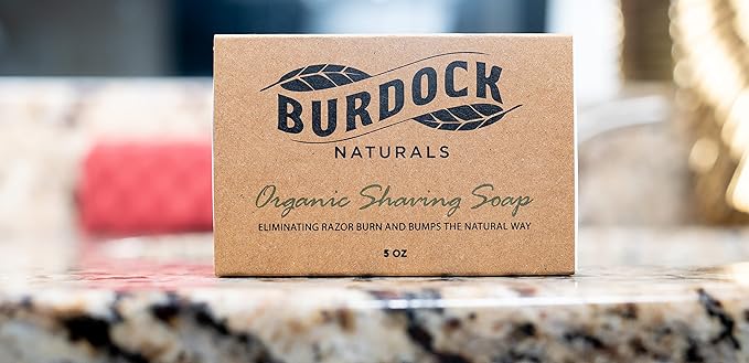Organic Shaving Soap - All natural cure for razor burn and bumps