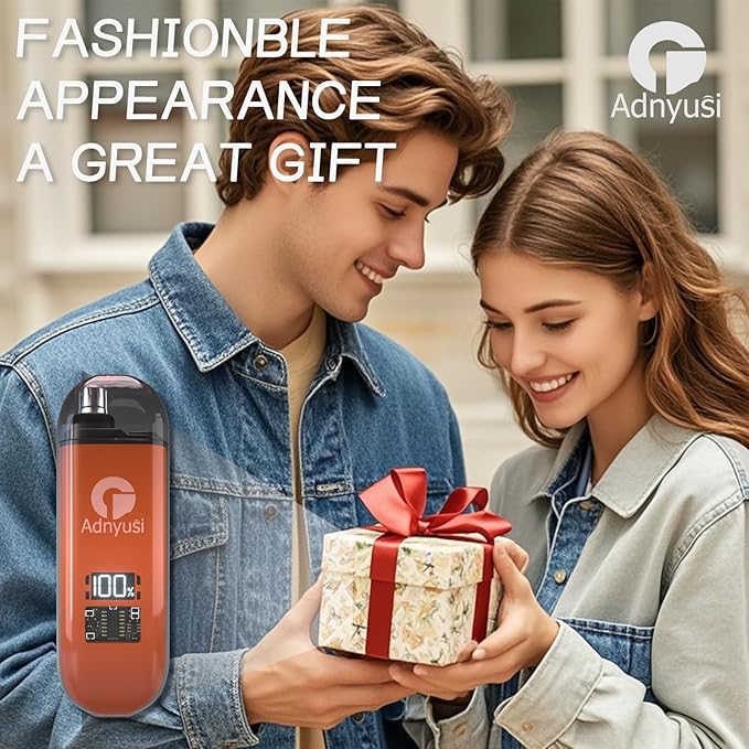 Adnyusi-2026 Professional Painless Nose Hair Trimmer, Unisex, USP Charging Digital Display, Double-Edged Blade That Does Not Harm The Nasal Cavity, Easy to Clean, Portable and Lightweight Design
