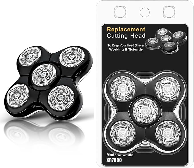 Pro Head Shaver Replacement Blades Compatible with Remington Balder Pro Head Shaver Model XR7000, Precision Electric Shaving for Bald Men (Pack 1)