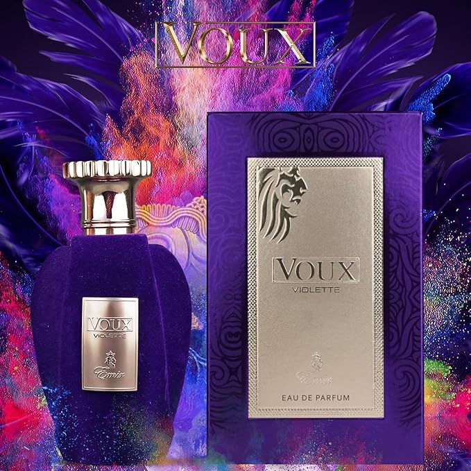 Paris Corner VOUX OUD EMIR 100ml Unisex Fragrance Scent Perfumes (VOUX VIOLETTE)