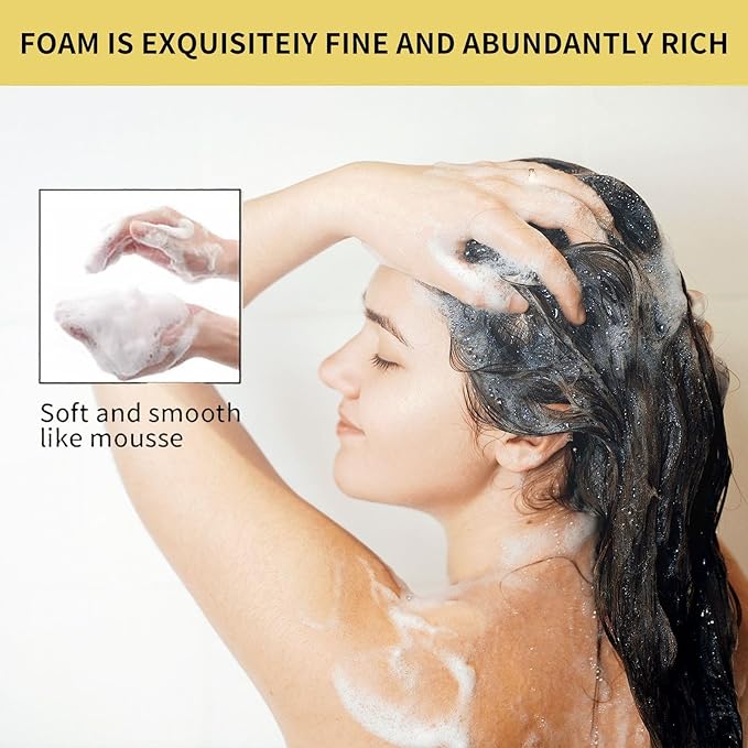 Anti-Hair Fall Hair Loss Shampoo, Promote Hair Growth Shampoo, Thickening & Strengthening with Various Plant Extracts for All Hair