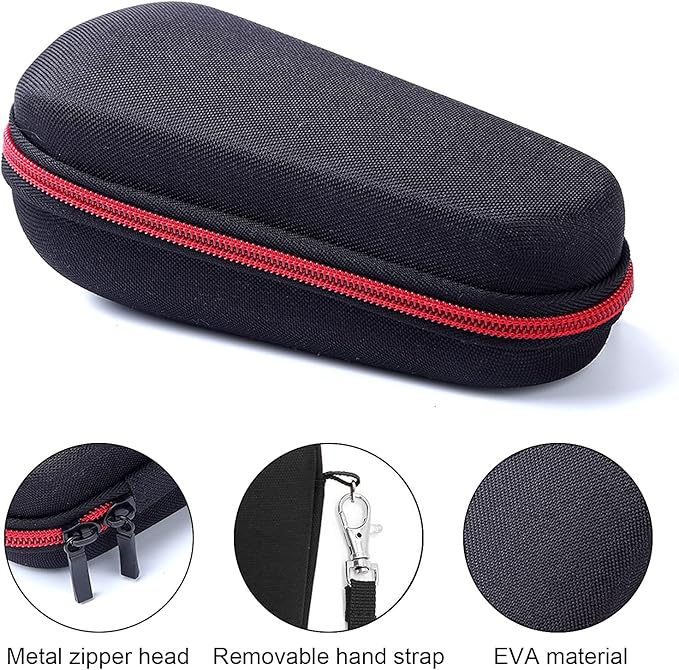 LinMei Electric Shaver Case Razor Travel Carrying Box Shaver Storage Bag Compatible with 3010s 3040s 310s 720s 790c 9030cc 9050cc Men's Electric Razor and Accessories