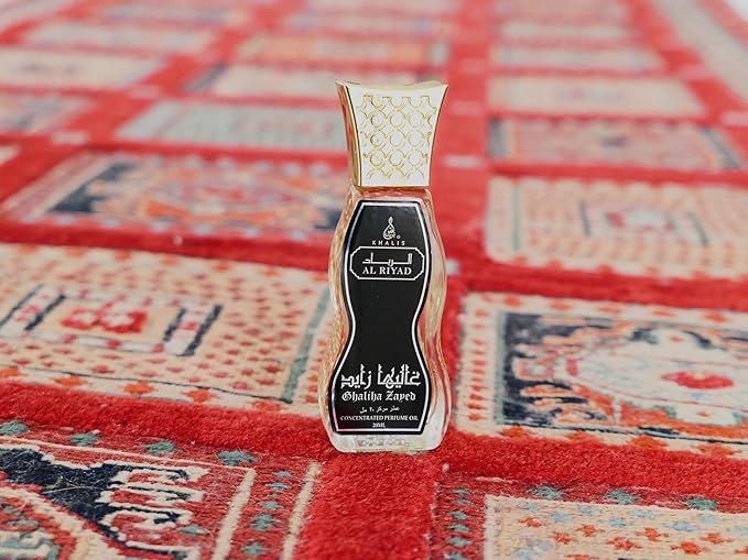 Maison d'Orient GHALIHA ZAYED 20 mL Roll On Small Perfume Oil, Alcohol-Free. Aceites Arabes/Perfumes Arabes AL RIYAD Roll On Body Oil Perfume Travel Size