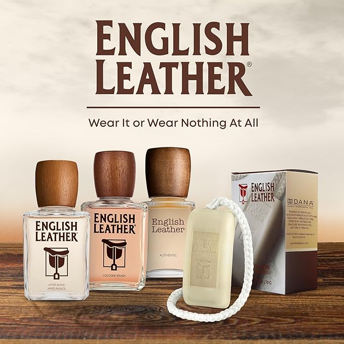 English Leather Aftershave Splash for Men by Dana