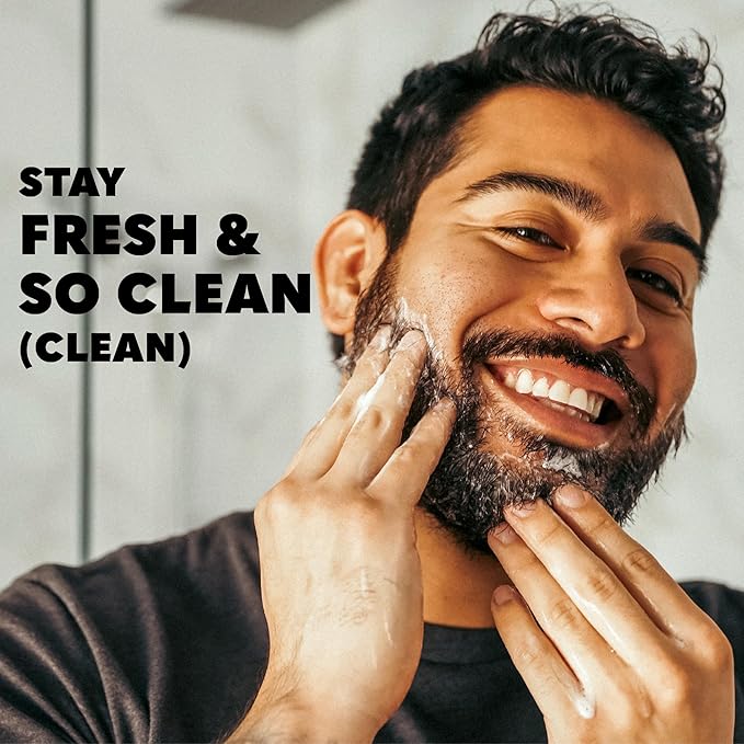 The Beard Club Original Premium Beard Shampoo - Natural & Nourishing Formula for Soft, Clean & Healthy Facial Hair - Gentle on Skin - Sulfate & Paraben Free - 4 fl oz